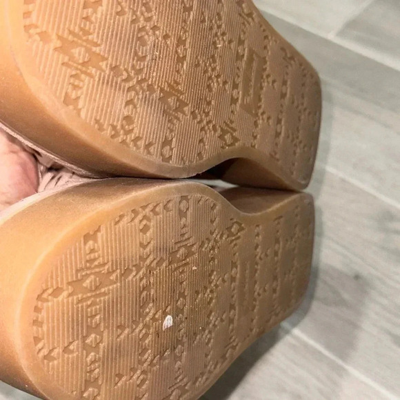 Zodiac Suede Hightop Pink Platform Sneakers Size 7.5M - Picture 8 of 9